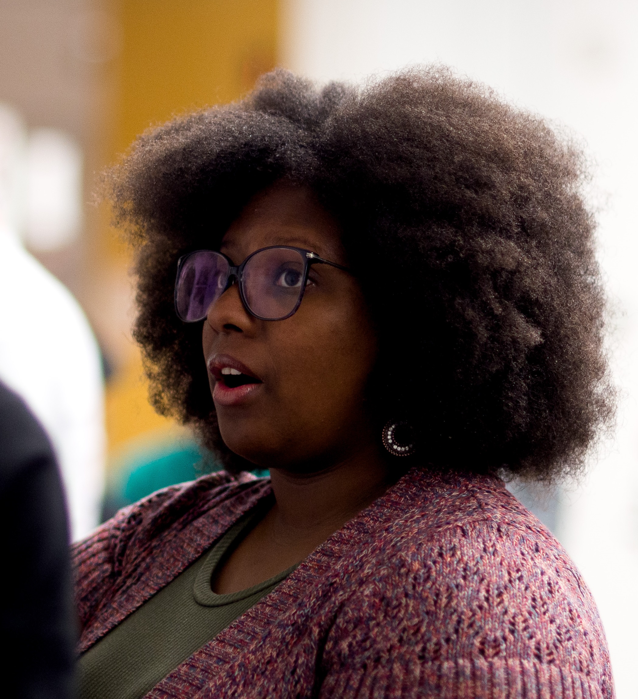 Alaisha Alexander speaking